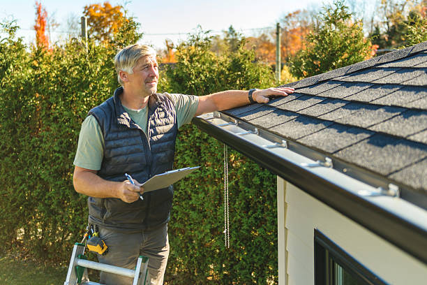 Professional Roofing technician working in Fort Monmouth, NJ